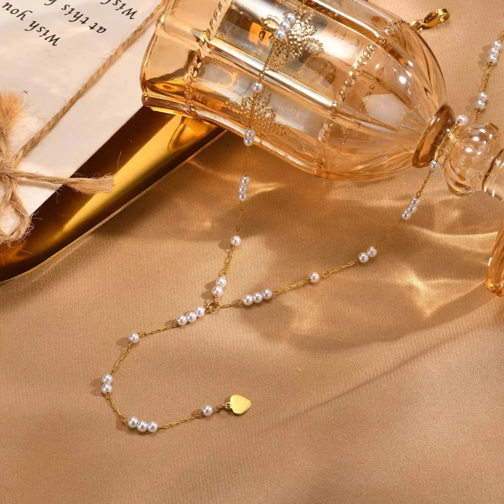 Collana da donna di individualità a forma di V con temperamento con frangia lunga 2024 Catena di marea Gioielli per feste Capodanno Regalo di San Valentino