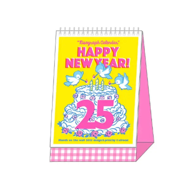 2025 nuovo calendario da tavolo Regalo di Capodanno Creativo ufficio decorazione desktop puntelli foto bel calendario calendario da tavolo