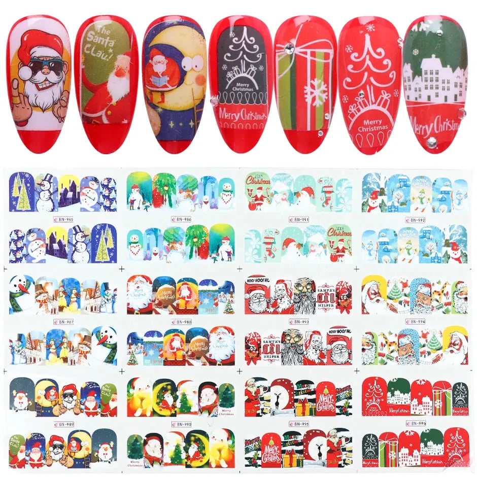 Adesivi per unghie ad acqua con decalcomania del drago Cursore di design per unghie di Capodanno Sfregamento su adesivi per trasferimento Decorazione Accessori per manicure Strumento