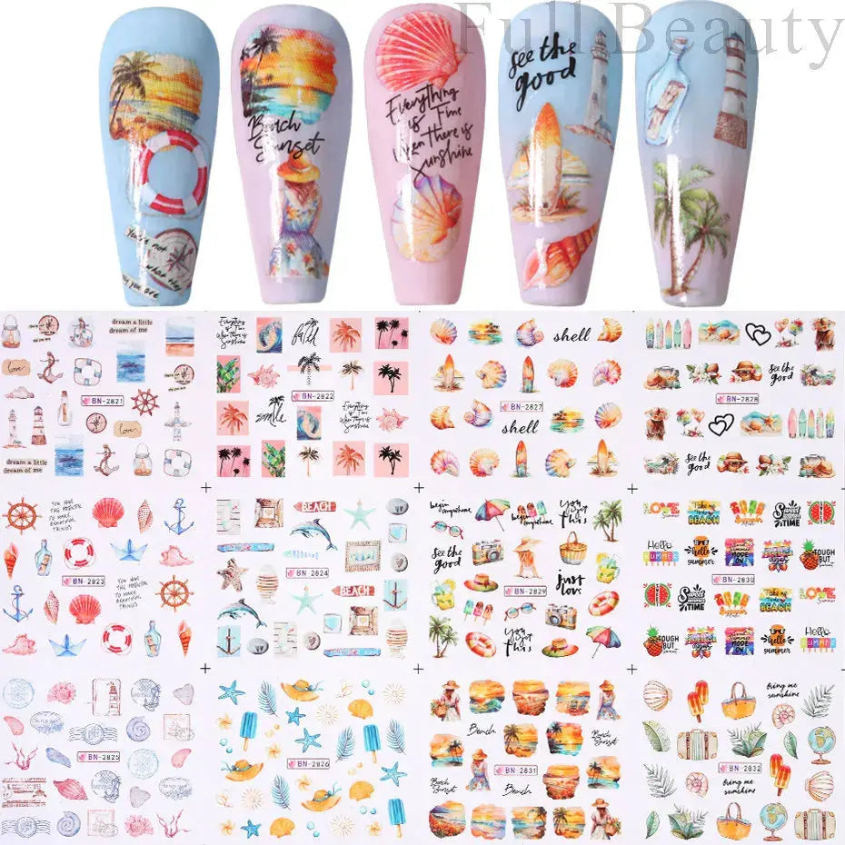 Adesivi per unghie ad acqua con decalcomania del drago Cursore di design per unghie di Capodanno Sfregamento su adesivi per trasferimento Decorazione Accessori per manicure Strumento