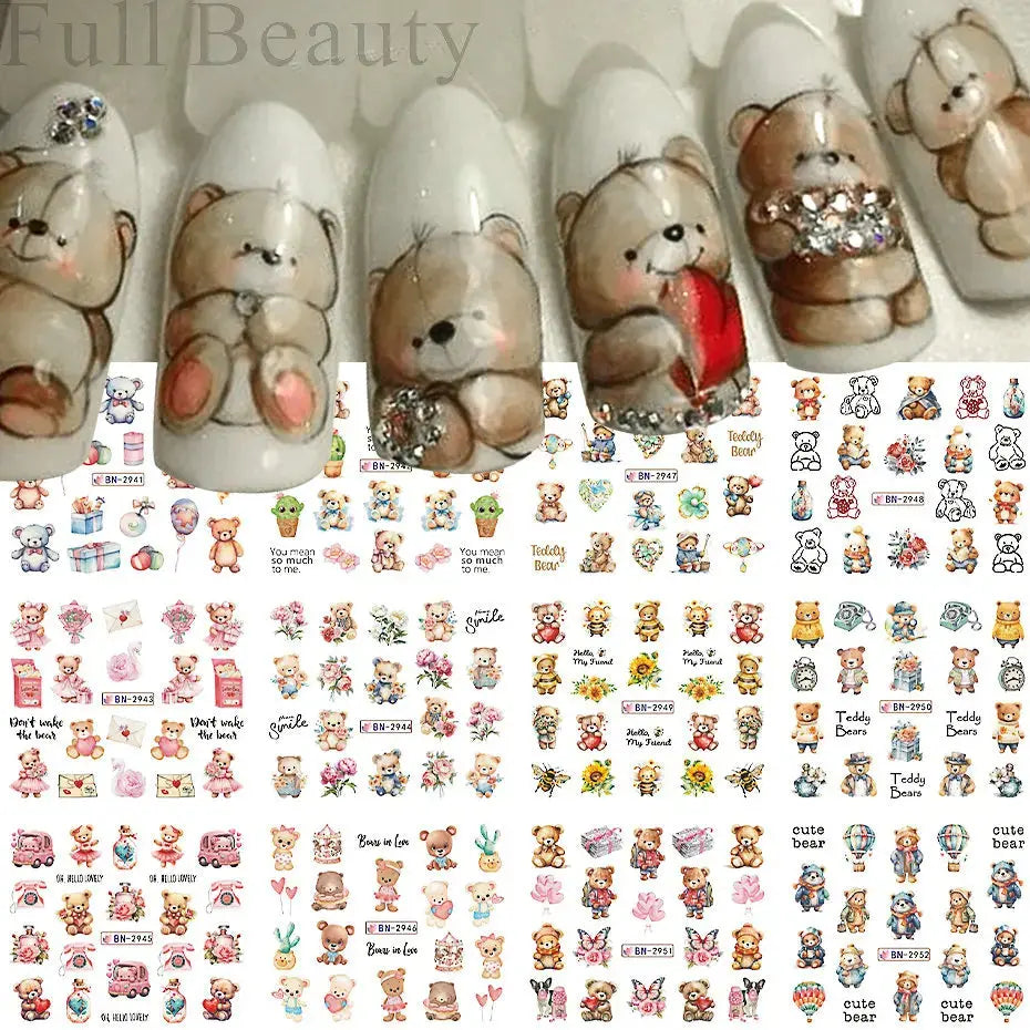 Adesivi per unghie ad acqua con decalcomania del drago Cursore di design per unghie di Capodanno Sfregamento su adesivi per trasferimento Decorazione Accessori per manicure Strumento