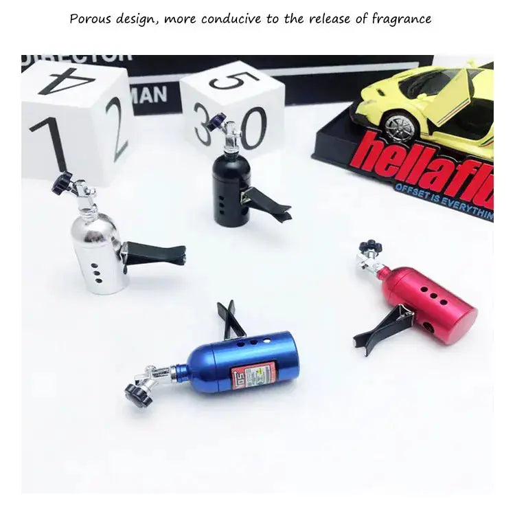 Vendita calda Deodorante per auto NOS Bottiglia di azoto Presa d'aria Aromaterapia Auto Aroma Outle Profumo Aroma Fragranze Accessori