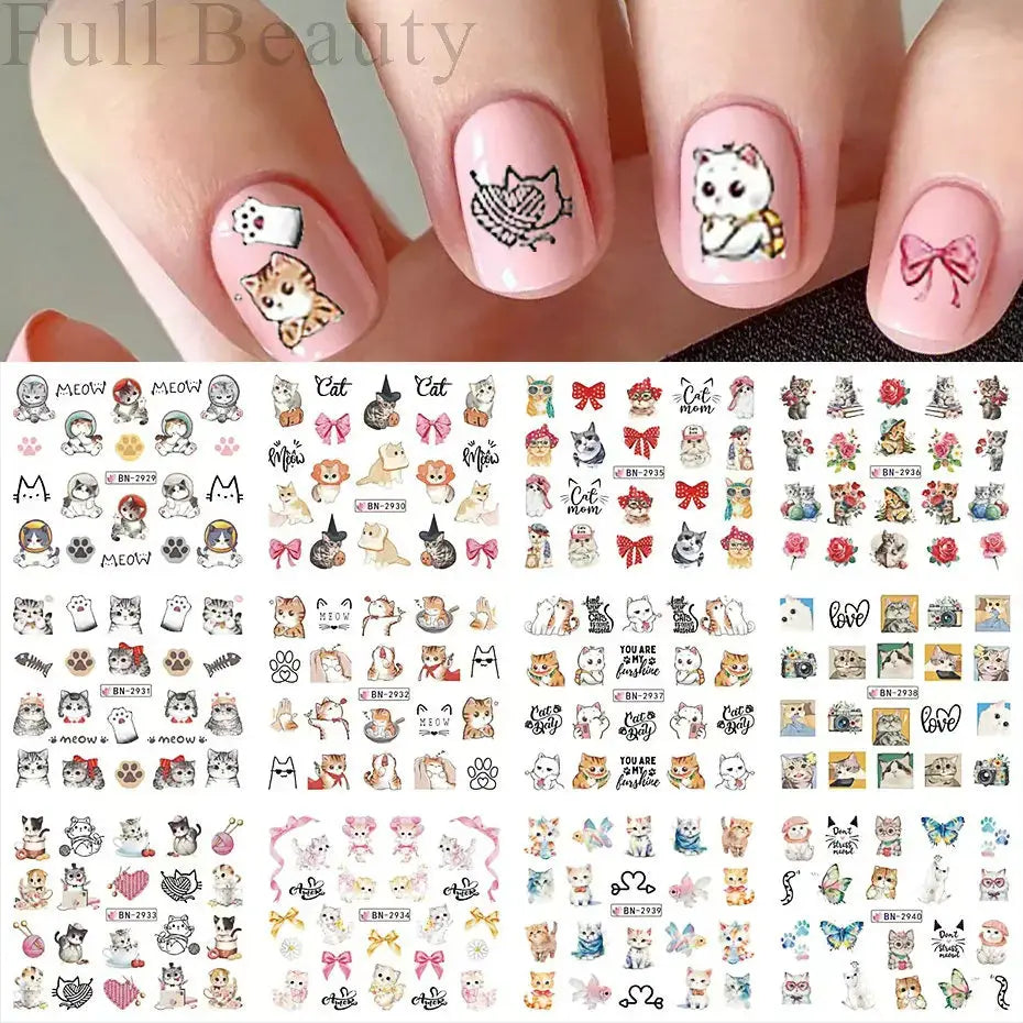 Adesivi per unghie ad acqua con decalcomania del drago Cursore di design per unghie di Capodanno Sfregamento su adesivi per trasferimento Decorazione Accessori per manicure Strumento